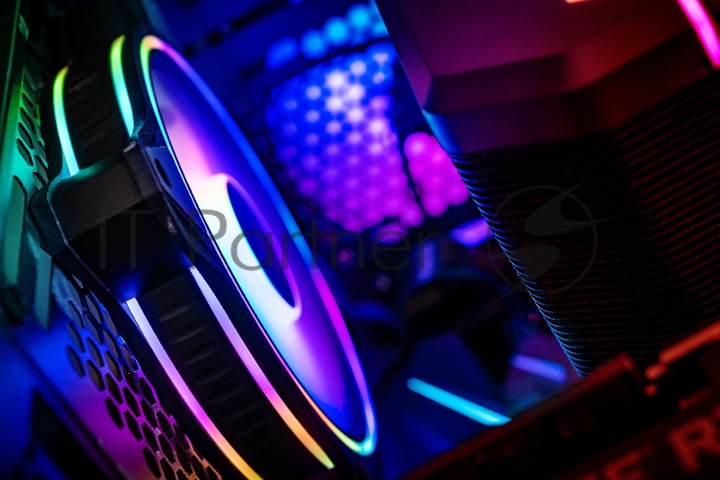 Вентиляторы для корпуса 1 Ватт Cooler Master MASTERFAN SICKLEFLOW, 120mm, 4-Pin (PWM), ARGB, 3 pcs + ARGB Controller