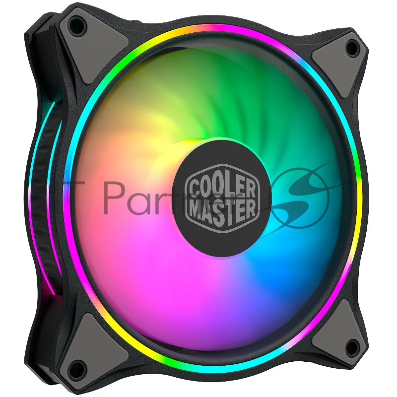 Вентиляторы для корпуса 1 Ватт Cooler Master MASTERFAN SICKLEFLOW, 120mm, 4-Pin (PWM), ARGB, 3 pcs + ARGB Controller