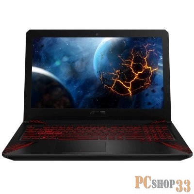 Ноутбук Asus FX504GM-EN037T i7-8750H (2.2)/8G/1T+256G SSD/15.6FHD AG/NV GTX1060 6G/noODD/BT/Win10 G