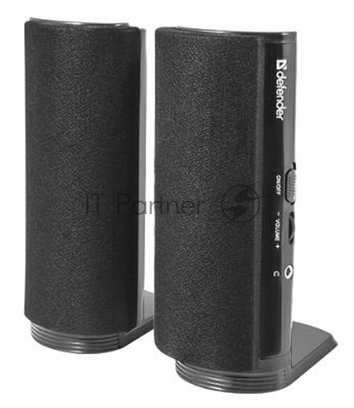 Колонки Defender SPK-210 {2.0, 2x2W, разъем для наушников} 65210