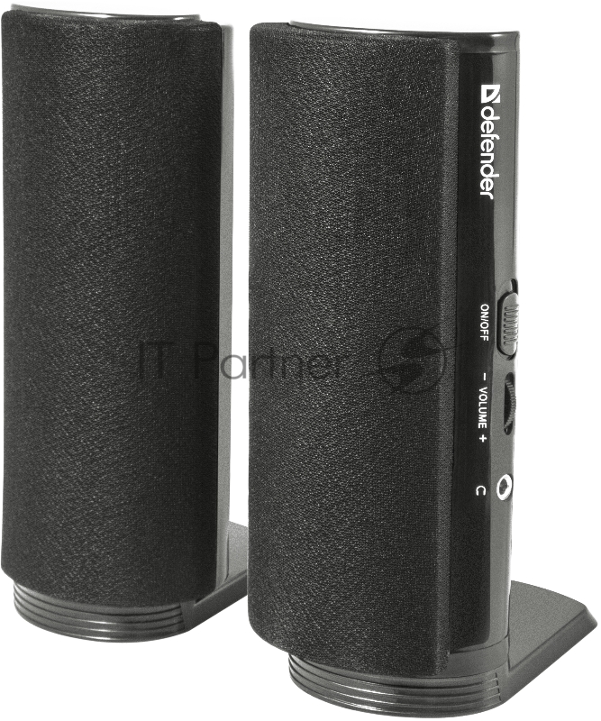Колонки Defender SPK-210 {2.0, 2x2W, разъем для наушников} 65210