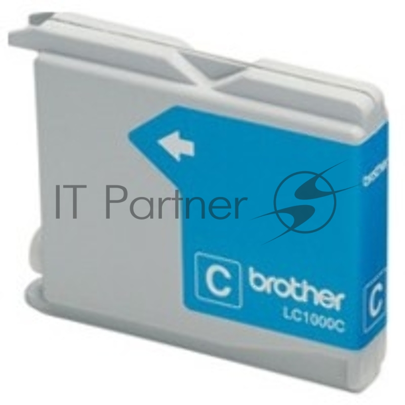 Картридж струйный Brother LC1000C голубой для Brother DCP-130/330