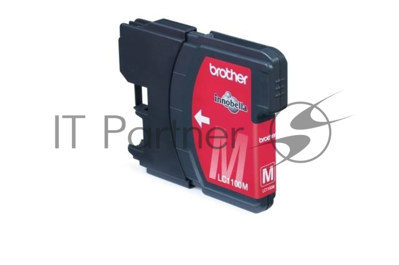 Картридж струйный Brother LC1100M пурпурный для Brother DCP-385C/6690CW/MFC-990CW (325стр.)