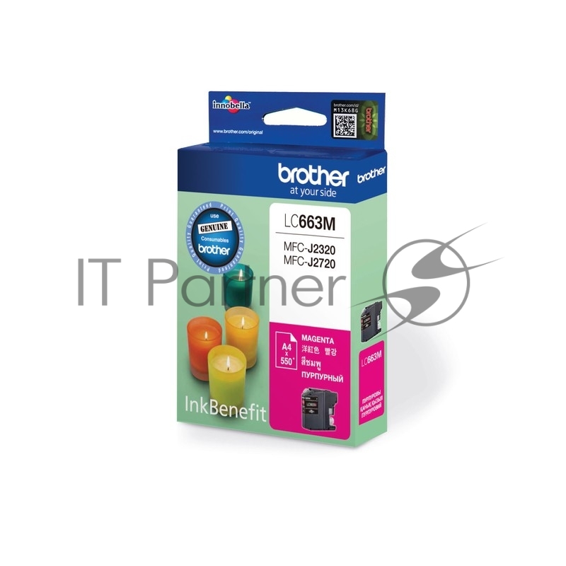 Картридж Brother LC663M