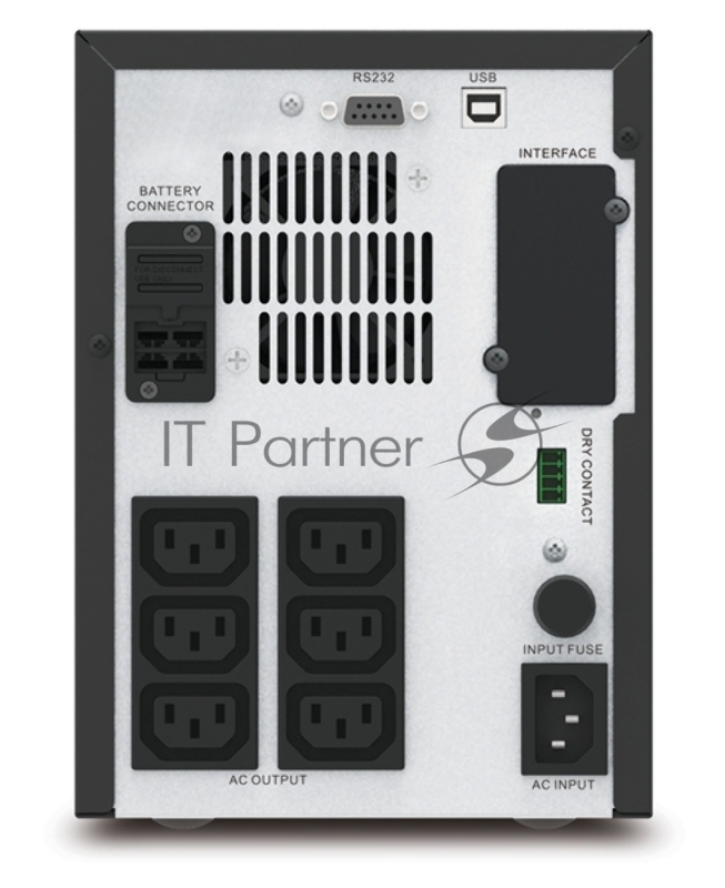 Источник бесперебойного питания APC Easy UPS SMV 1500VA/1050W, Line-Interactive, 220-240V 6xIEC C13, SNMP slot, USB, 2 y. war.