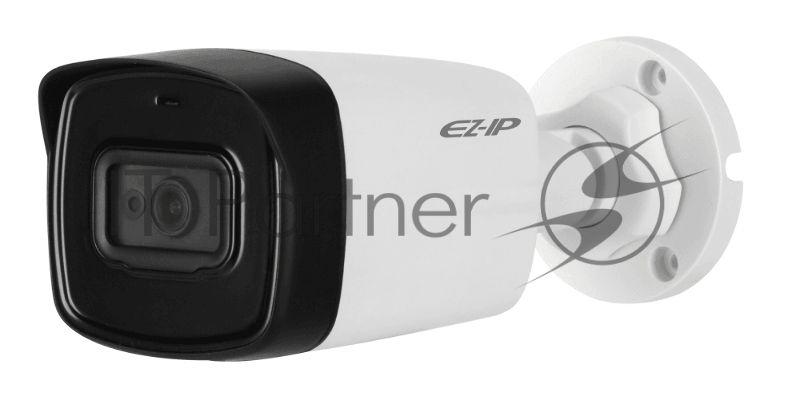 Видеокамера HDCVI EZ-IP EZ-HAC-B5B20P-A-0280B цилиндрическая, 1/2.7 2Мп КМОП, 2.8мм объектив, 4в1(CVI/TVI/AHD/CVBS), IP67