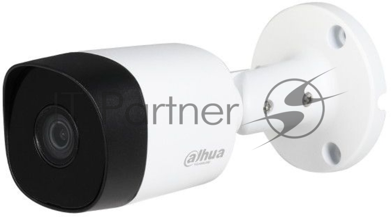 Видеокамера HDCVI EZ-IP EZ-HAC-B1A11P-0280B цилиндрическая, 1/2.7 1Мп КМОП, 2.8мм объектив, 4в1(CVI/TVI/AHD/CVBS), IP67