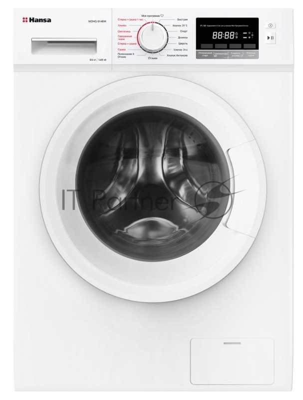Стиральная машина с сушкой Hansa WDHG814BW