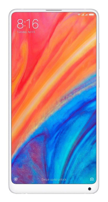 Смартфон Xiaomi Mi MIX2S 64Gb 6Gb белый моноблок 3G 4G 2Sim 5.99 1080x2160 Android 8.0 12Mpix 802.1