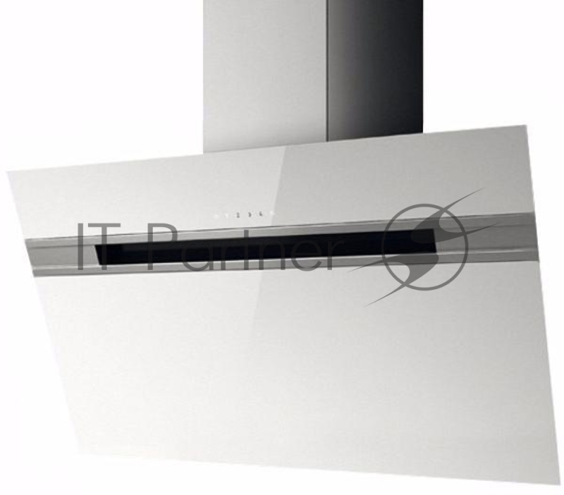 Вытяжка JET AIR BONNY WH 60 A / наклонная, 60 см, сенсорное управление, 800 куб. м. , белая