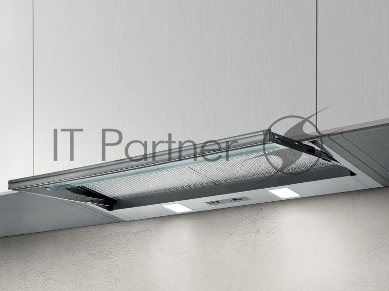 Встраиваемая вытяжка ELICA CIAK LUX GR/A/L/56 / 700 куб.м./мин., LED, нерж.сталь+стекло