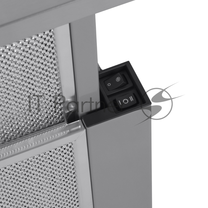 ВЫТЯЖКА HOMSair Flat 50 Inox ВЫТЯЖКА HOMSair Flat 50 Inox/ встраиваемая, кнопочное управление, 2 скорости, 520 м3/ч, до 20 м2, 45 дБ, угольный фильтр CF110 - 1 шт, ШхВхД: 500х176х280 мм, нерж. сталь