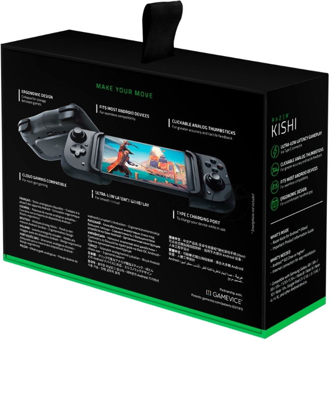 Игровой контроллер Razer Kishi Universal Mobile Gaming Controller Razer Kishi Universal Mobile Gaming Controller
