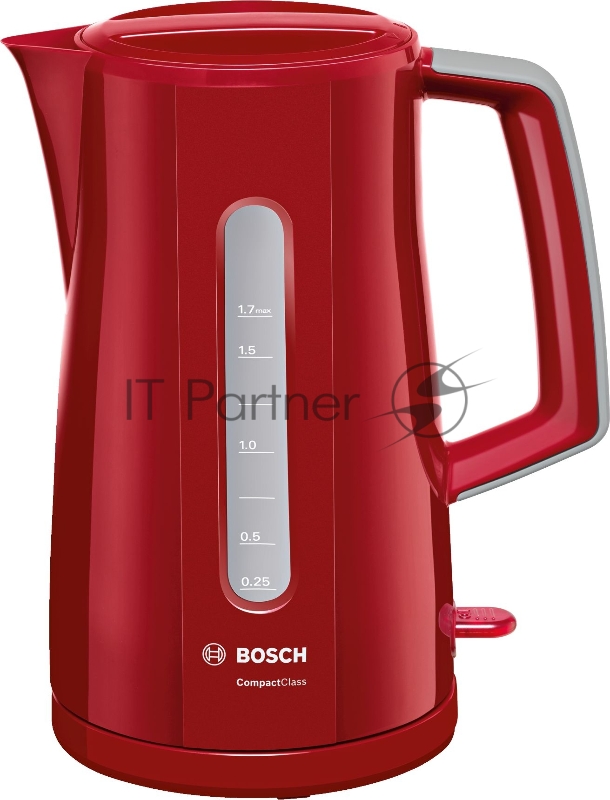 Чайник электрический Bosch TWK3A014 красный