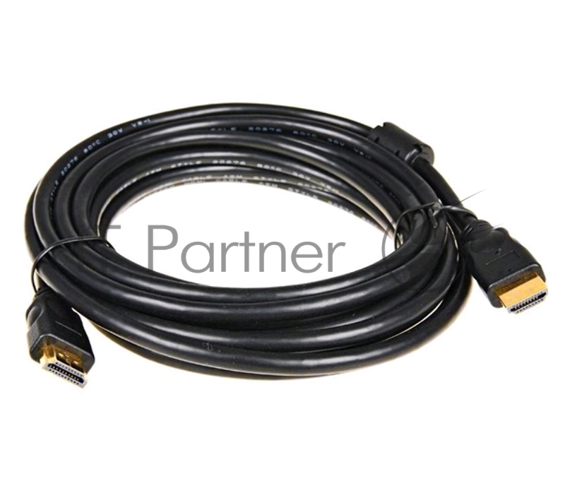 Кабель HDMI / HDMI 5bites Кабель 5bites APC-014-020 HDMI M / HDMI M V1.4b, высокоскоростной, ethernet+3D, зол.разъемы, ферр.кольца, 2м.