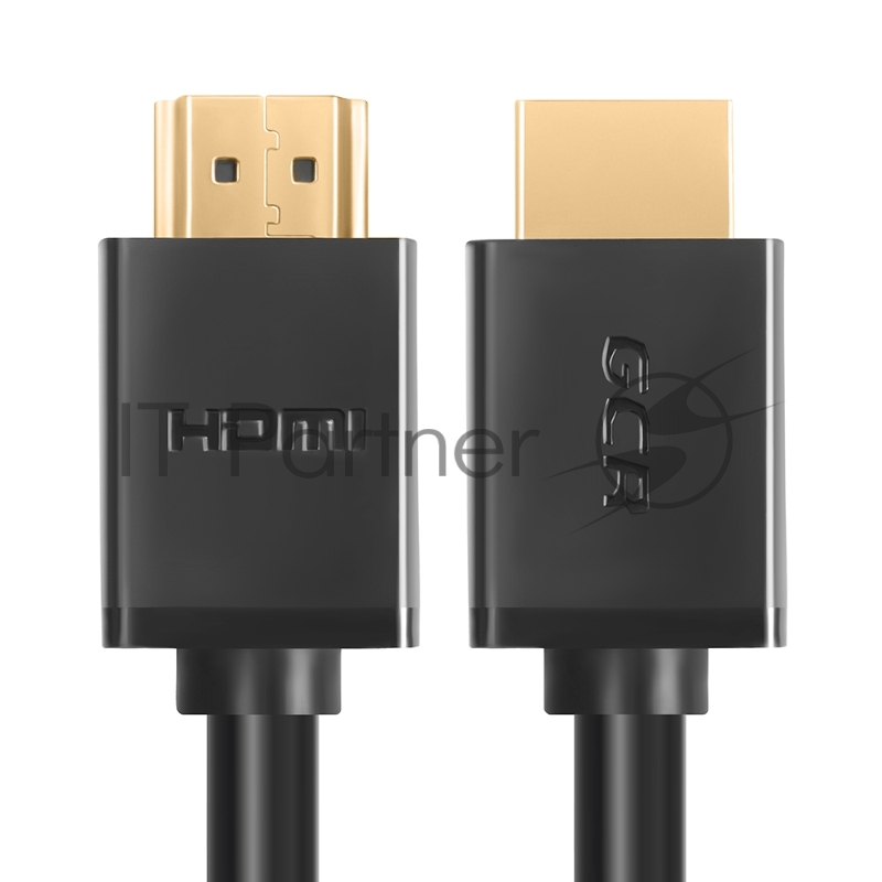 Кабель Greenconnect 3.0m v2.0 HDMI M/M Ethernet 18 Гбит/с, 3D, 4K, 28/28 AWG, OD7.3mm, тройной экран, позолоч. контакты, черный (GCR-HM411-3.0m)