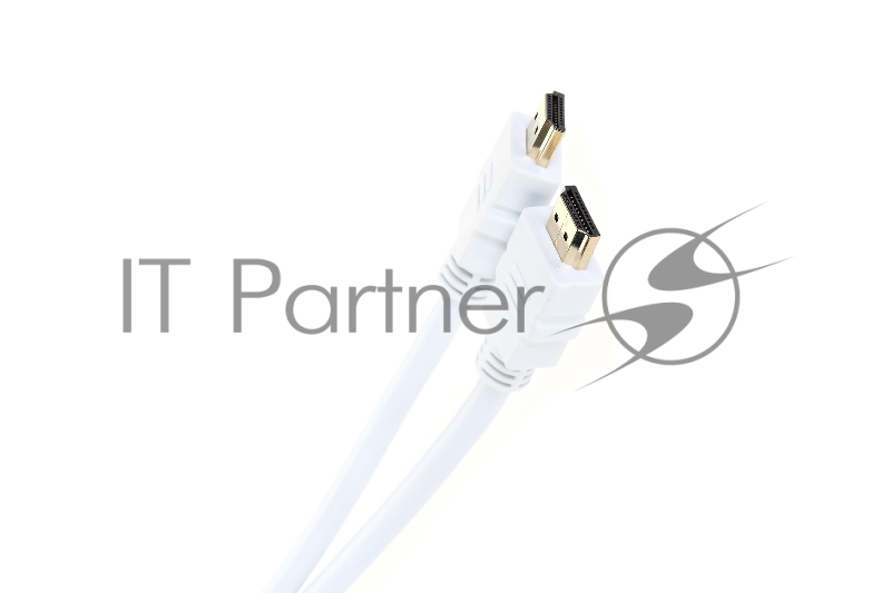 Кабель HDMI 19M/M ver 2.0, 1.8М, белый Aopen <ACG711W-1.8M>