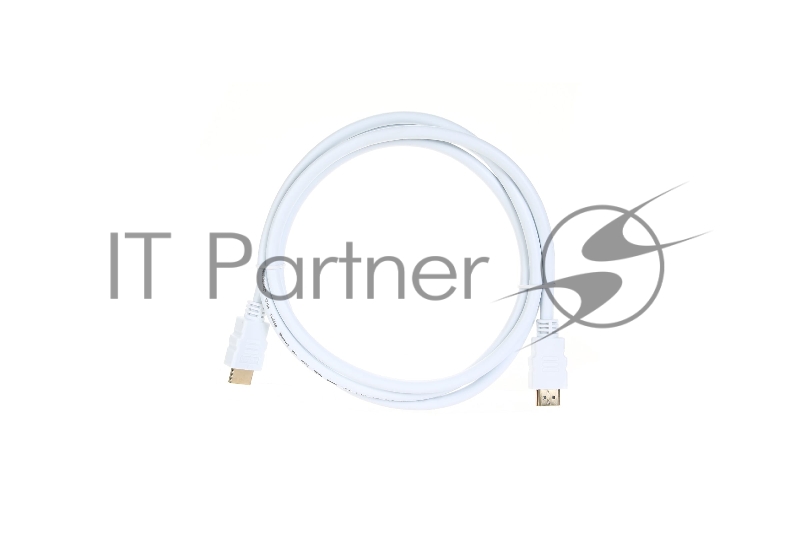Кабель HDMI 19M/M ver 2.0, 1.8М, белый Aopen <ACG711W-1.8M>