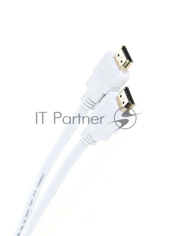 Кабель HDMI 19M/M ver 2.0, 1М, белый Aopen <ACG711W-1M>