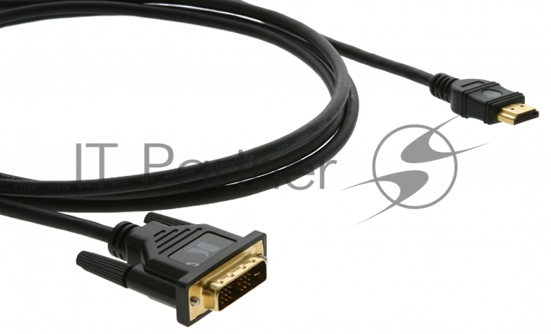 Кабель Kramer C-HM/DM-3 HDMI-DVI (Вилка - Вилка), 0,9 м