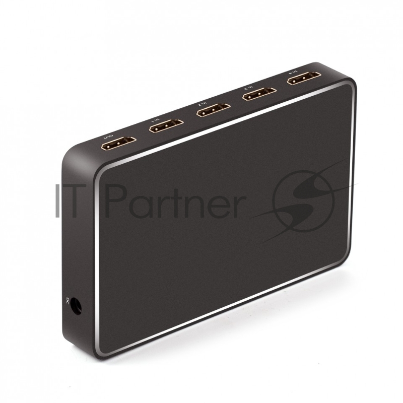 Greenconnect Переключатель HDMI V2.0 +USB Charge 5 к 1 серия Greenline Greenconnect Переключатель HDMI V2.0 +USB Charge 5 к 1 серия Greenline