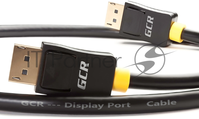 Кабель Greenconnect 7.0m DisplayPort v1.2, 20M/20M, черный, 28/28 AWG, 33-050582