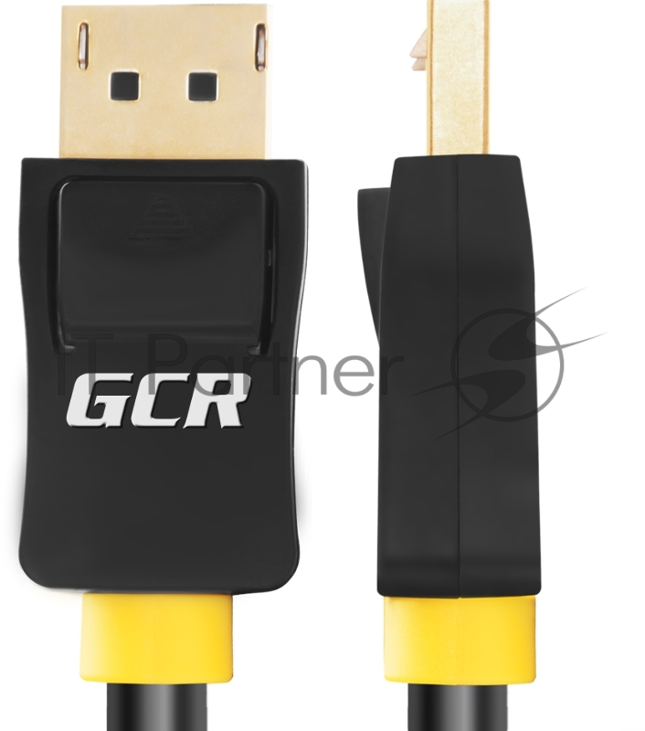 Кабель Greenconnect 7.0m DisplayPort v1.2, 20M/20M, черный, 28/28 AWG, 33-050582