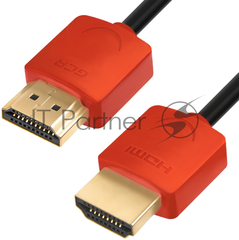 Greenconnect Кабель SLIM 0.3m HDMI 2.0, желтые коннекторы Slim, OD3.8mm, HDR 4:2:2, Ultra HD, 4K 60 fps 60Hz, 3D, AUDIO, 18.0 Гбит/с, 32/32 AWG, GCR-51602 Greenconnect Кабель SLIM 0.3m HDMI 2.0, желтые коннекторы Slim, OD3.8mm, HDR 4:2:2, Ultra HD, 4