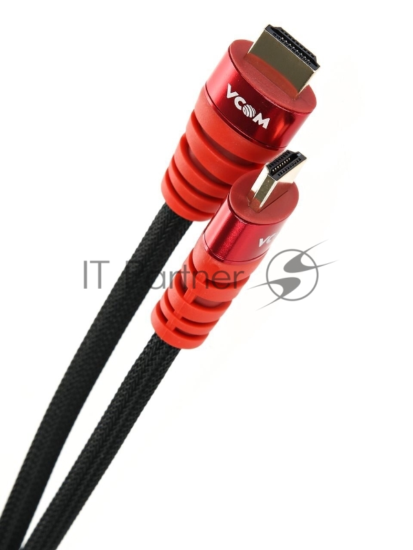 Кабель HDMI 19M/M ver. black and red 2.0, 1,8m VCOM <CG526S-R-1.8M> Blister Кабель HDMI 19M/M ver. black and red 2.0, 1,8m VCOM <CG526S-R-1.8M> Blister