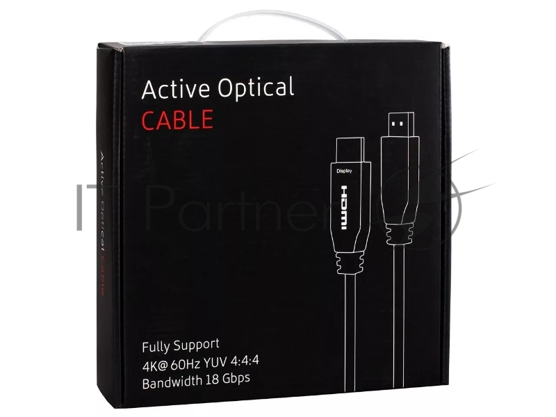 Активный оптический кабель HDMI 19M/M,ver. 2.0, 4K@60 Hz 20m Telecom <TCG2020-20M>