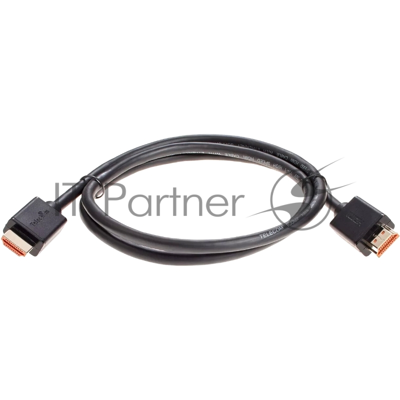 Кабель HDMI-19M --- HDMI-19M ver 2.0+3D/Ethernet ,1m Telecom/VCOM <TCG215-1M>