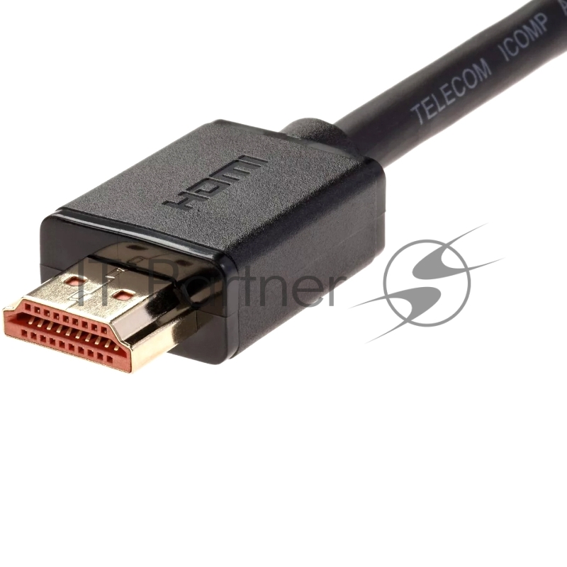 Кабель HDMI-19M --- HDMI-19M ver 2.0+3D/Ethernet ,1m Telecom/VCOM <TCG215-1M>
