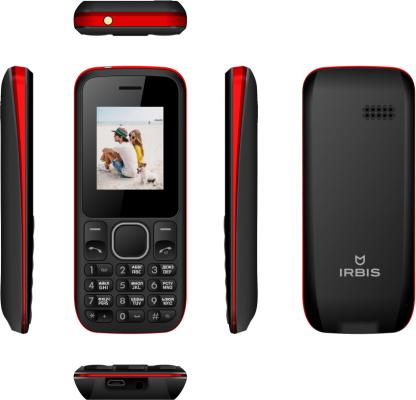 Мобильный телефон IRBIS SF02, 1.77 (128x160), 2xSimCard, Bluetooth, microUSB, MicroSD, Black/Red