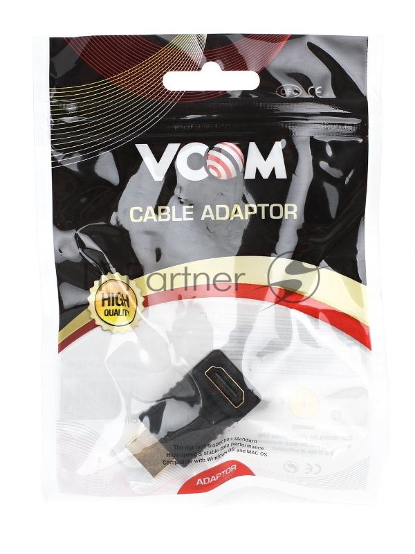 Переходник VCOM VAD7865/CA320 Переходник HDMI (M) -> HDMI (F) угловой
