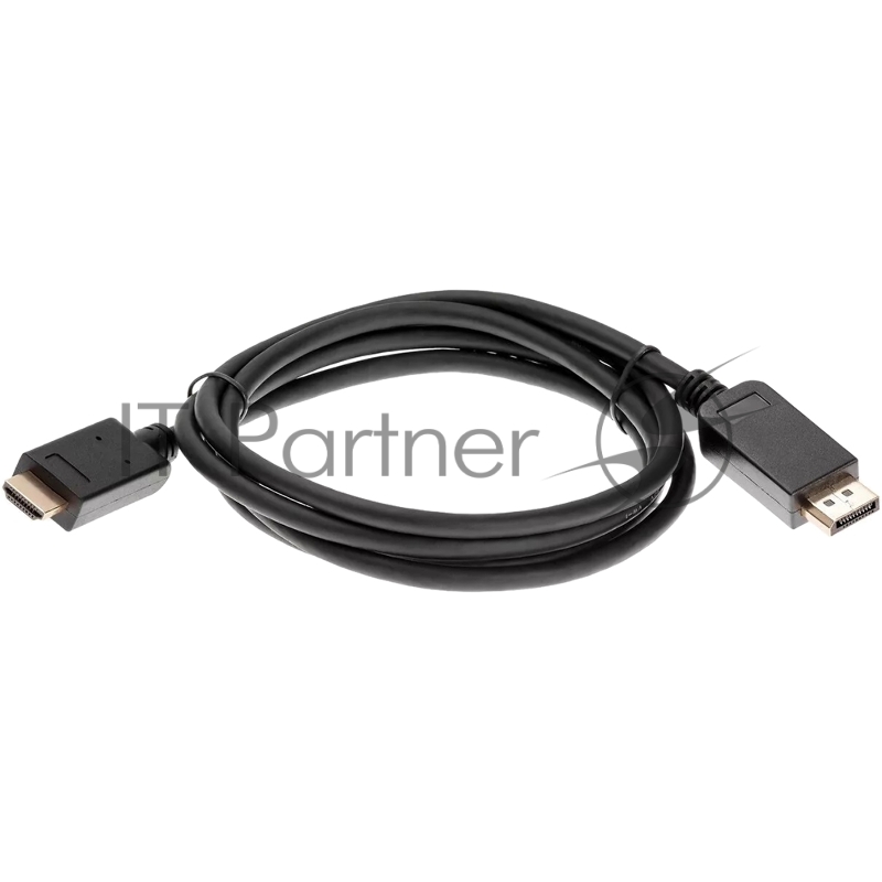 Кабель-переходник DisplayPort M-> HDMI M 4K@60Hz 1.8m VCOM/Aopen/Qust <ACG609-1.8M>