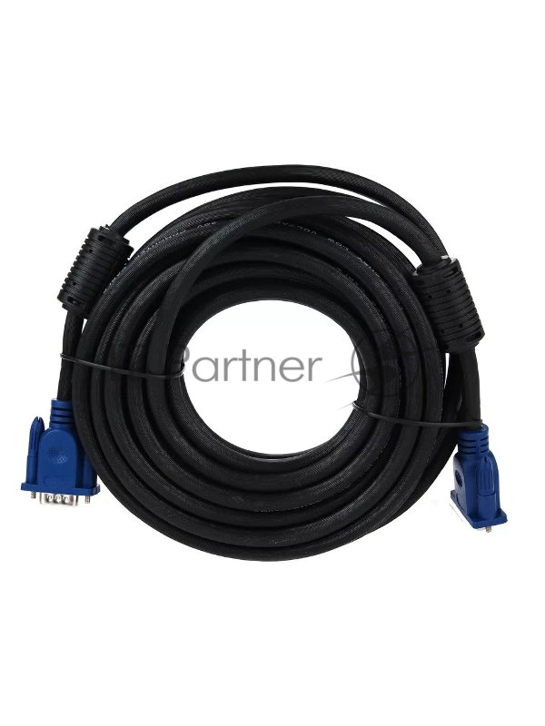 Кабель AOpen <ACG341AD-10M> монитор-SVGA card (15M-15M) 10м 2 фильтра