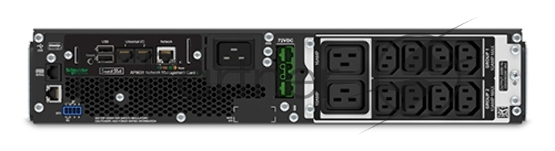 Источник бесперебойного питания APC Smart-UPS SRT SRT2200RMXLI-NC 1980Вт 2200ВА черный