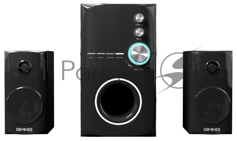 Колонки Оклик GMNG OK-471 2.1 черный 60Вт BT