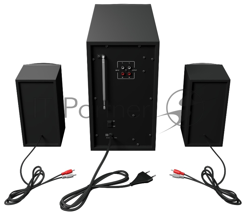 Колонки Оклик GMNG OK-471 2.1 черный 60Вт BT