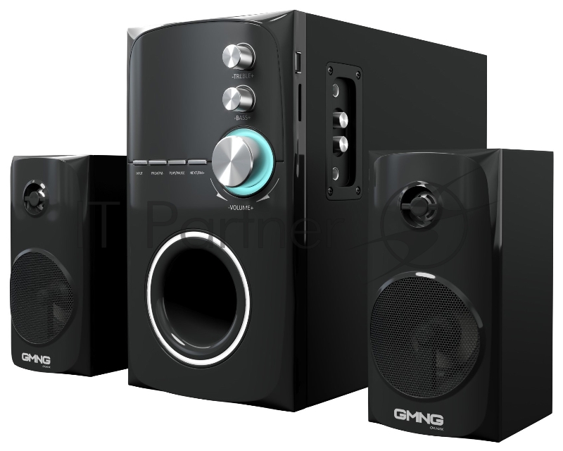 Колонки Оклик GMNG OK-471 2.1 черный 60Вт BT