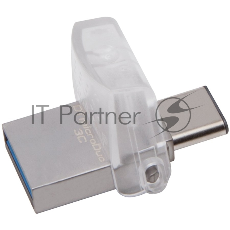 Флэш Диск Kingston USB Drive 32Gb DTDUO3C/32GB {USB 3.0/3.1 + Type-C}