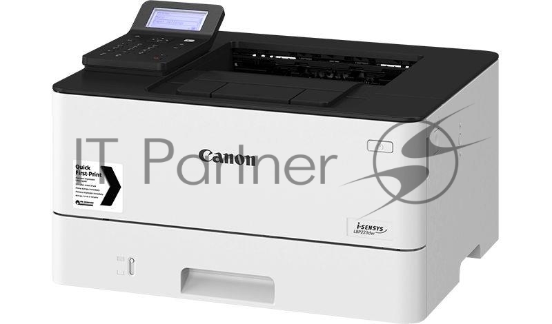 Принтер Canon i-SENSYS LBP226dw (ЧБ, А4, 38 стр/мин, 250 л, USB 2.0, 10/100/1000-TX, Wi-Fi, дуплекс, 5-стр. дисплей, PS)