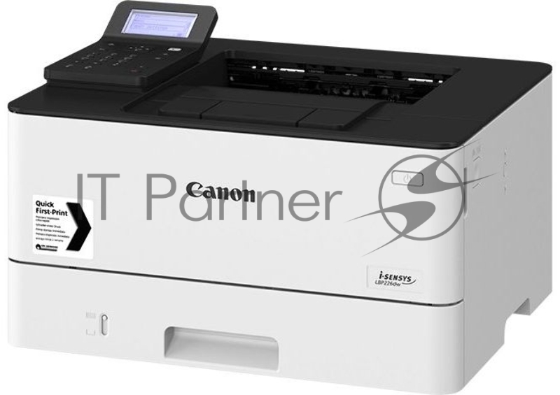 Принтер Canon i-SENSYS LBP226dw (ЧБ, А4, 38 стр/мин, 250 л, USB 2.0, 10/100/1000-TX, Wi-Fi, дуплекс, 5-стр. дисплей, PS)
