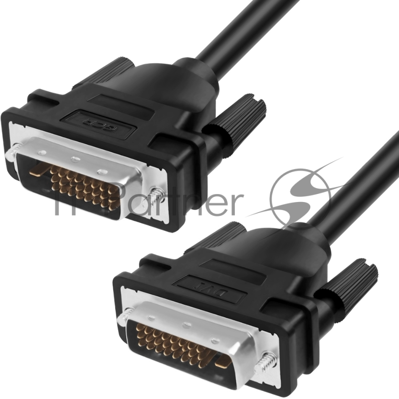 Кабель Greenconnect Кабель 3m DVI-D dual link 25M / 25M