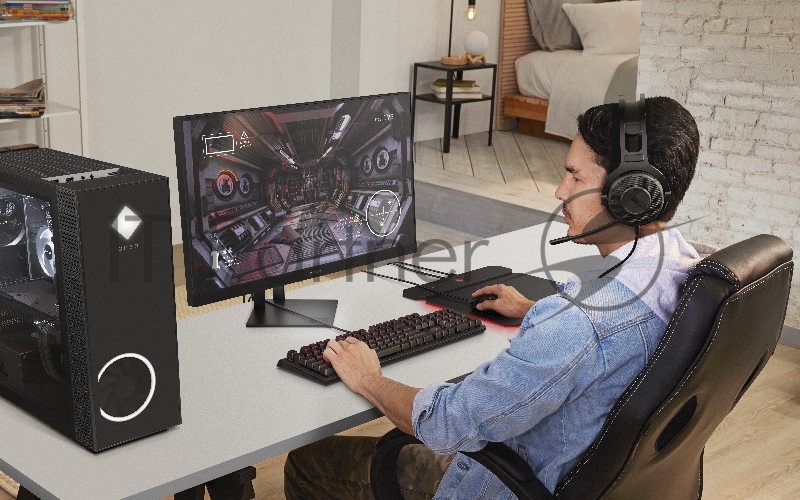 Компьютер HP Omen GT13-1002ur <3Z8B3EA> i9-11900K (3.5) LCS/32G/1T SSD/NV RTX3090 24G/noKB+noMouse/DOS Black (RGB)