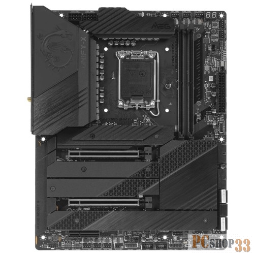 Материнская плата MSI MEG Z690 UNIFY-X, Z690, LGA1700, 2DDR5, 2PCI-Ex16, 1PCI-Ex4, 5M.2, 6SATA3, 2USB3.2Gen2x2 ,7USB3.2 (911-7D28-02S)