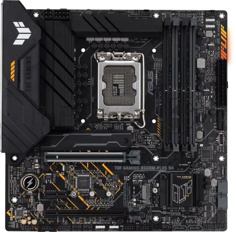 Материнская плата ASUS TUF GAMING B660M-PLUS D4 /LGA1700,B660,USB3.2 GEN 2X2,MB (516897)