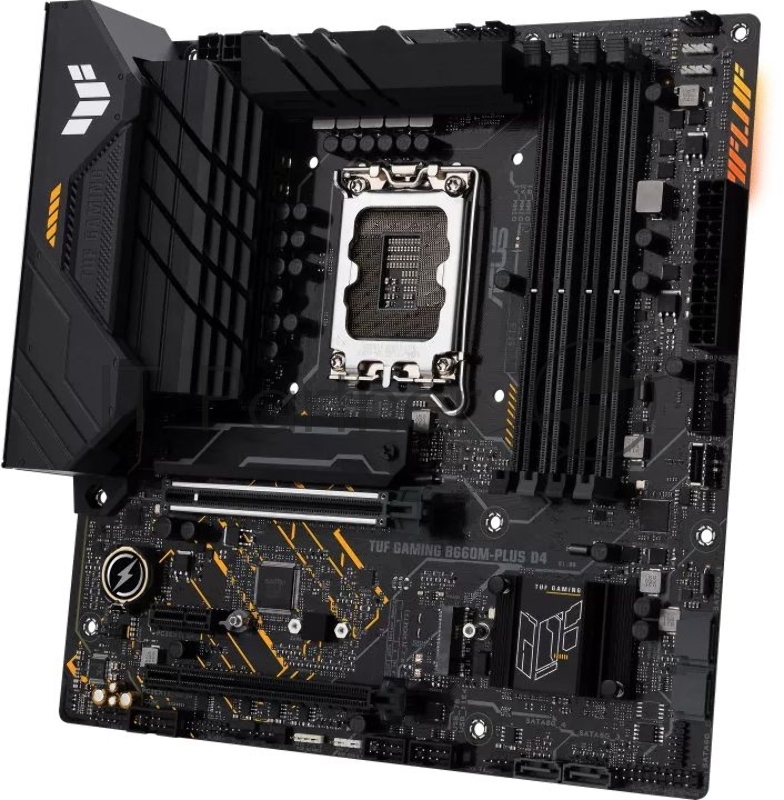 Материнская плата ASUS TUF GAMING B660M-PLUS D4 /LGA1700,B660,USB3.2 GEN 2X2,MB (516897)