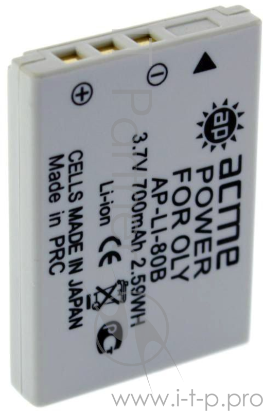 Аккумулятор для компактных камер и видеокамер AcmePower AP-LI-80B