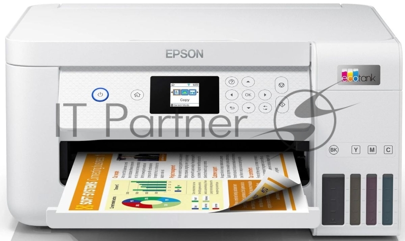 МФУ струйный Epson L4260 A4 Duplex WiFi USB черный